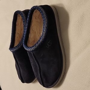 UGG Tasman Blue Suede Slippers Size 8 Men's